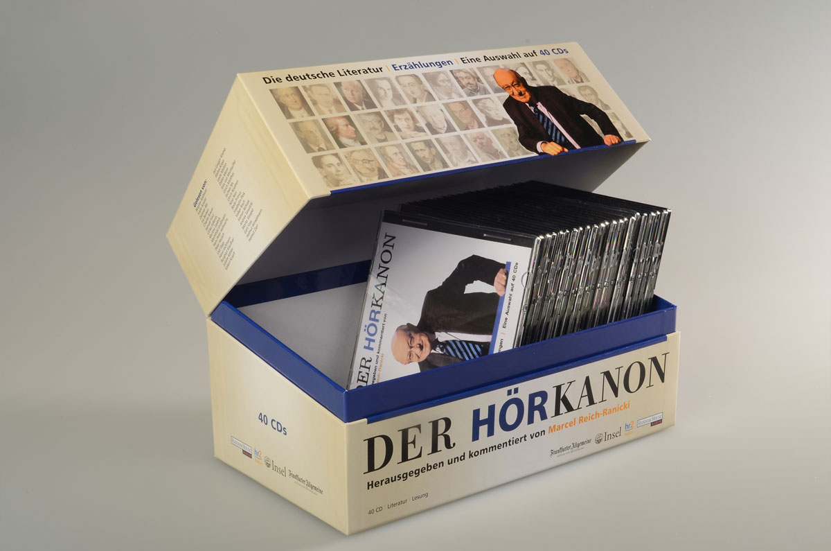 Kassette mit schrägen Seiten